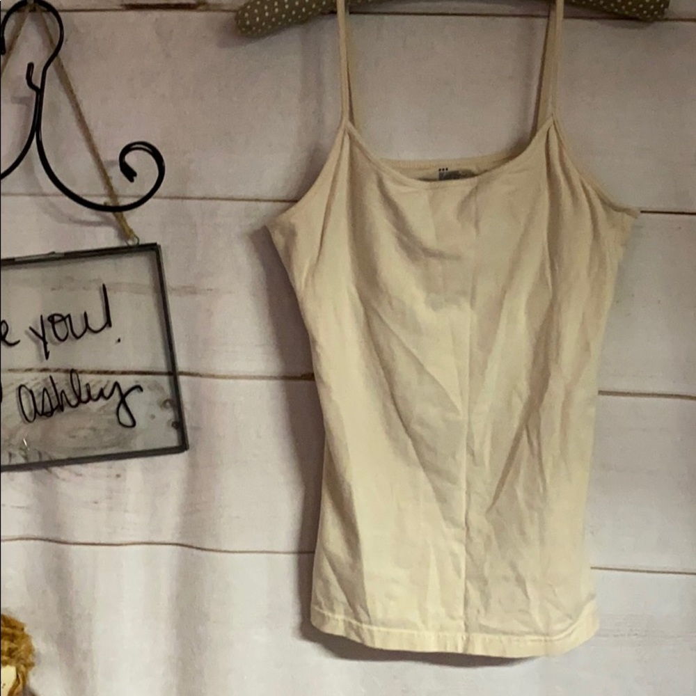 Gap; Tan; Tank Top; Camisole; M